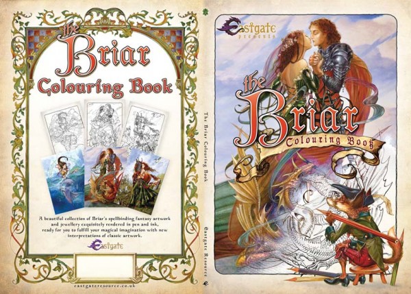 Malbuch Fantasy Elfen Briar
